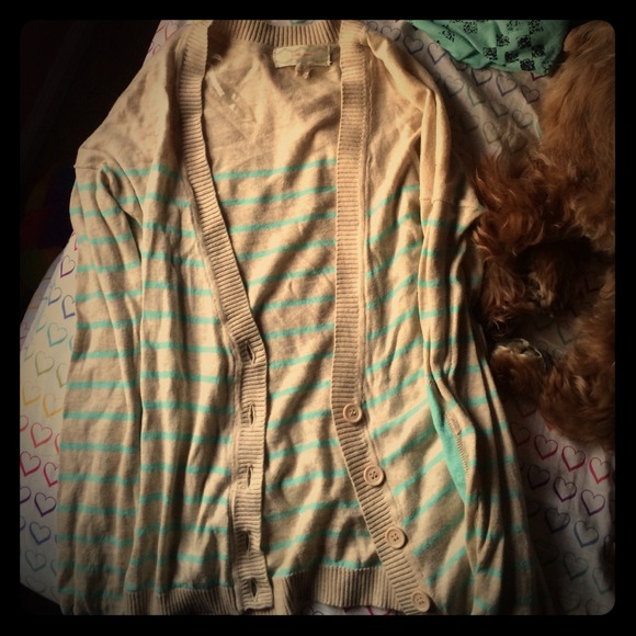 Stripped cardigan