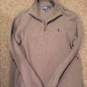 Mens Polo by Ralph Lauren Half Zip Mockneck