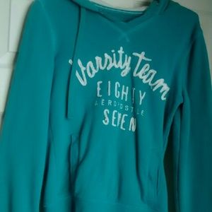 Teal hoodie