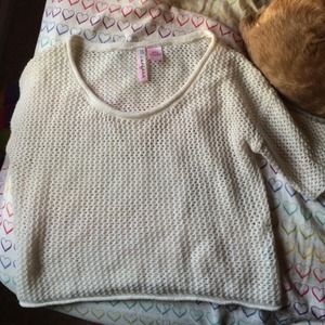 Knit, wide kneck, t-shirt