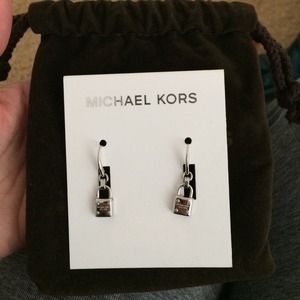 MICHAEL KORS Padlock Drop Earrings