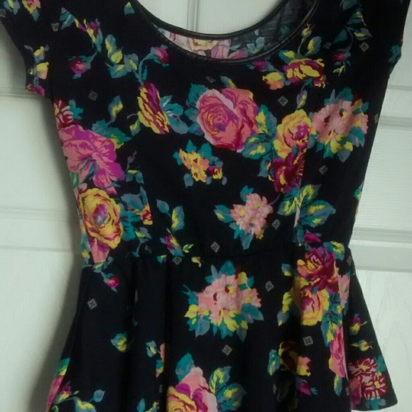 Peplum shirt