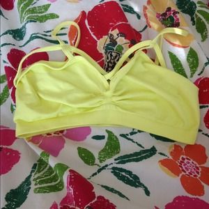 Lf yellow bralette