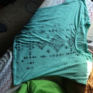 Cute, big, loose, light weight, t-shirt.