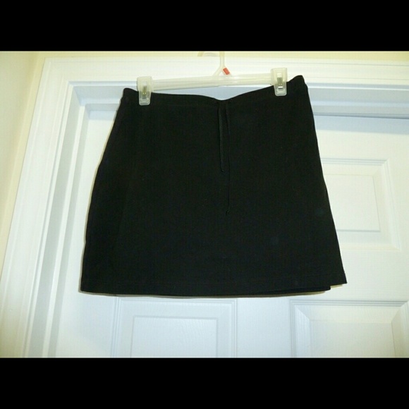 !!!!!!REDUCED!!!!! Black drawstring cotton skirt