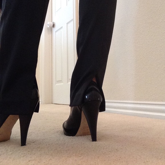 Black Satin Pants.....Sold in Bundle! - Picture 4 of 4