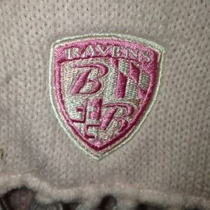 NFL Ravens pink beast cancer awareness scarf