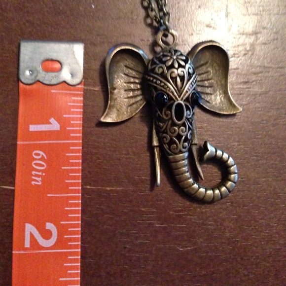 Bronze Elephant Necklace❌SOLD❌ - Picture 2 of 2