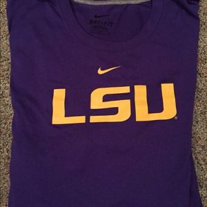 Men's Nike LSU Tigers Logo Dri-Fit Very Comfy