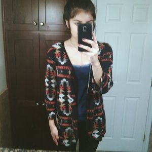 Forever 21 tribal cardigan