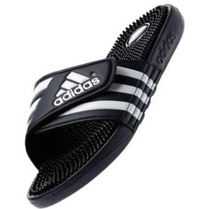 Adissage Slides. Black Adidas Sandals.