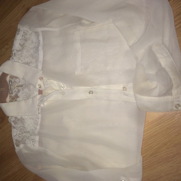 Long sleeve blouse