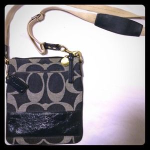 Coach cross body bag