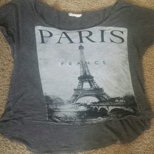 Paris crop top