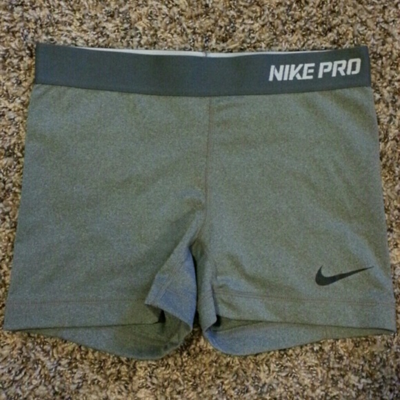 Gray Nike Pro Spandex