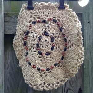 Beaded hemp dread tam