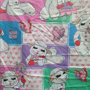 Lambchops Play along twin bedsheet set