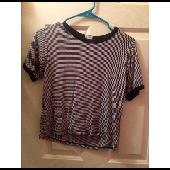 Brandy Melville Navy Striped Nadine