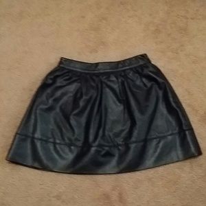 REDUCED REDUCED Leather skirt