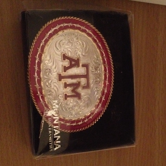 Texas A&M belt buckle 👍