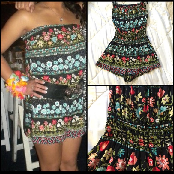 🌺Floral Romper