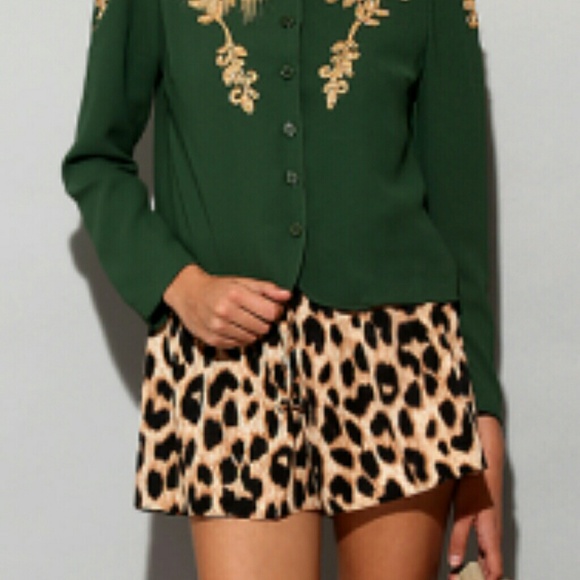 Leopard Shorts