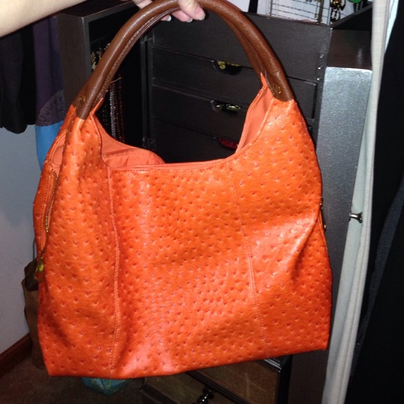 Large Orange Tote