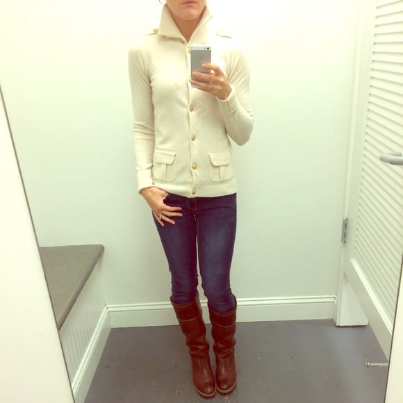 *SOLD* in bundle J.Crew Military Style Cardigan