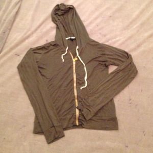 American Eagle lightweight zip hoodie