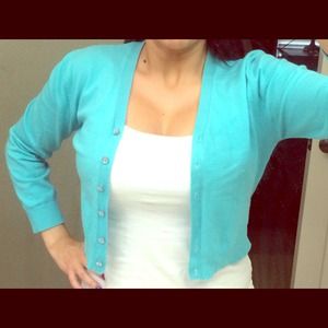 Turquoise Cardigan