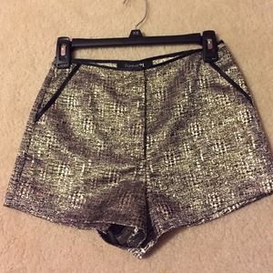 High waisted dress shorts