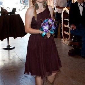 Brown Eden Maids bridesmaid dress