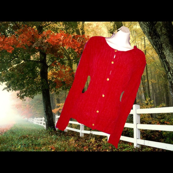 Beautiful red sweater