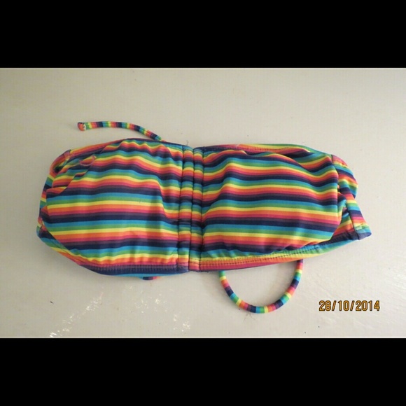 strappless bathing suit