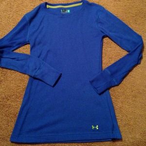 UNDER ARMOUR Royal blue long sleeve
