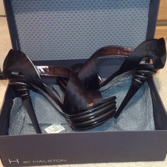 NWOT H by Halston "Sonia" heels. Never worn!