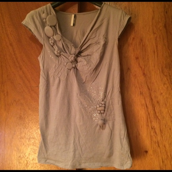 LAST CALL! TOPSHOP Grey Tshirt