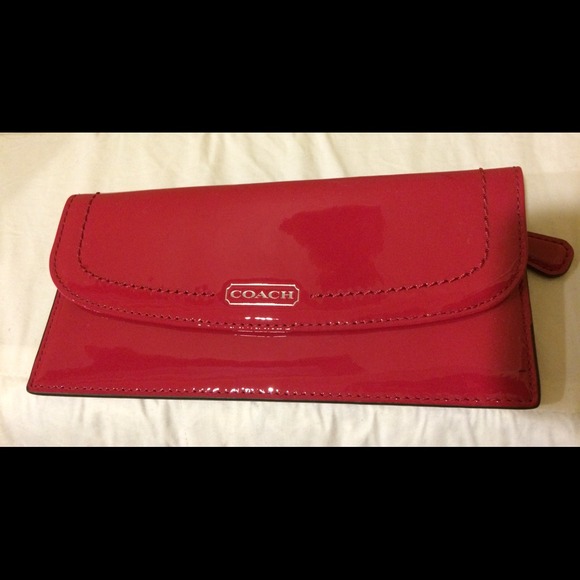 Magenta Coach wallet