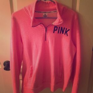 Pink 1/4 zip