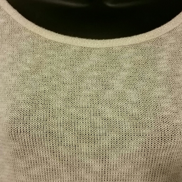 Ivory with gold tone sweater - Picture 2 of 4