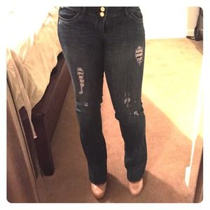 Express denim & H&M dress bundle hold for @x_kay11