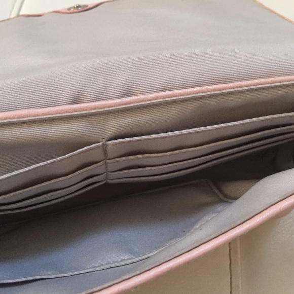 Coach Pearl Pink Leather Clutch - Picture 3 of 4