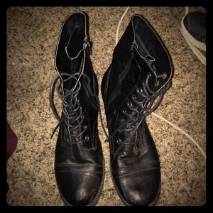 Black Combat Boots