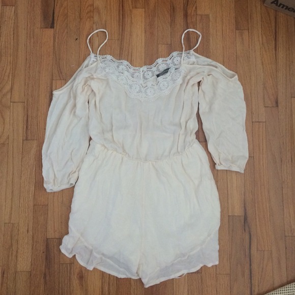 Foreign Exchange Dresses & Skirts - 🚫SOLD🚫 Laced Romper