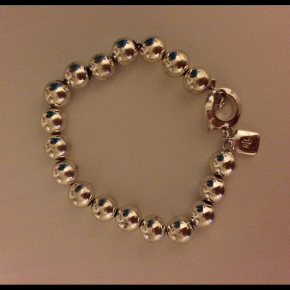 Ralph Lauren silver ball bracelet