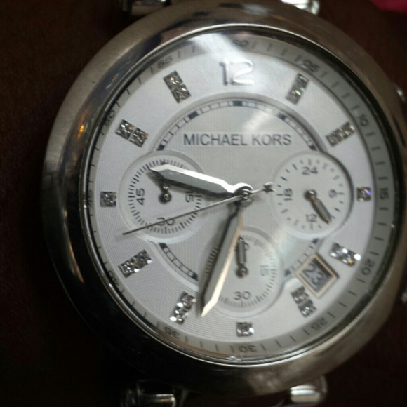 *sale**Michael kors silver bracelet watch