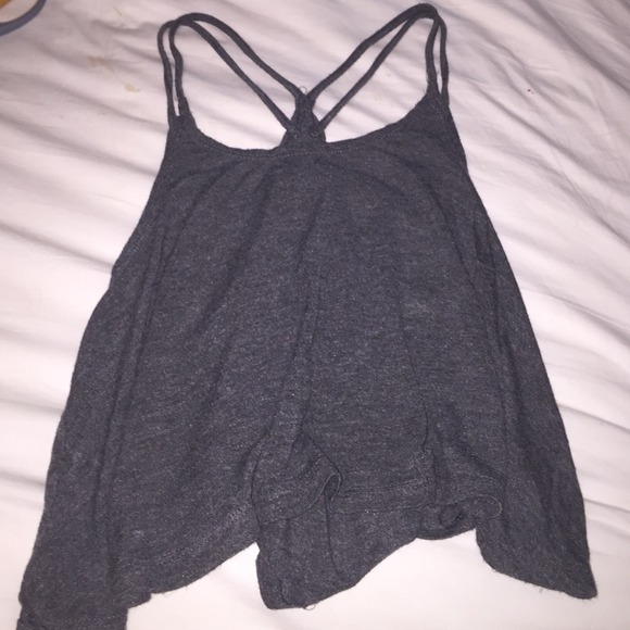 brandy Melville cross crop tank top