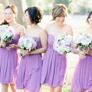 ⬇️David's Bridal Bridesmaid Wisteria