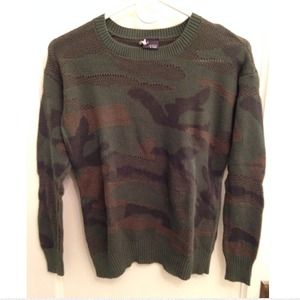 camo sweater