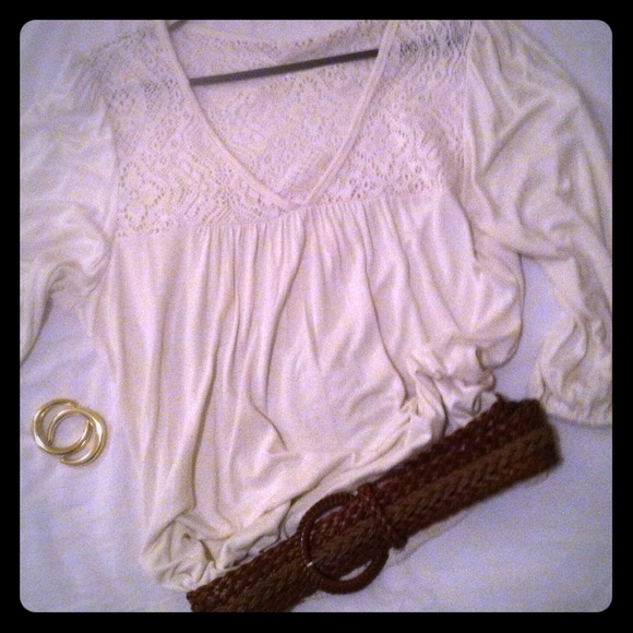 Fashion 3/4 sleeve blouse